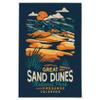 Lantern Press 36x54 Inch Giclee Art Print Wall Decor, Colorado, Great Sand Dunes National Park and Preserve, Distressed view 1