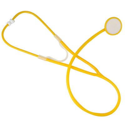 FUNZZY Stethoscope Medical Toy Lightweight Portable DIY Medical Playset for Party School Kids Stage Performance Props (Random Color)