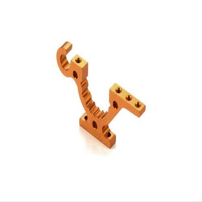 T4 15 ALU Lower Adjustment Bulkhead - Front R/Rear L - Orange/Xray / 302760-O