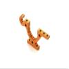 T4 15 ALU Lower Adjustment Bulkhead - Front R/Rear L - Orange/Xray / 302760-O view 1