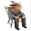 Sitting Scarecrow Animated Prop view 3