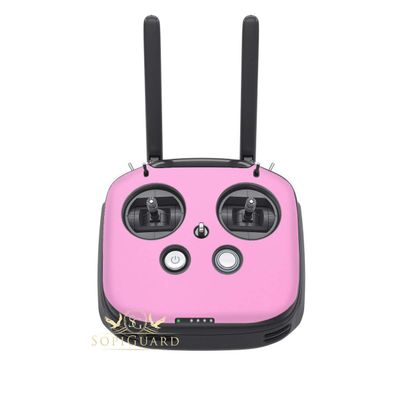 SopiGuard Skin for DJI FPV Remote Controller Front Panel Easy to Apply Vinyl Sticker (3M Matte Pink)