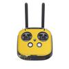 SopiGuard Skin for DJI FPV Remote Controller Front Panel Easy to Apply Vinyl Sticker (Carbon Yellow) view 1