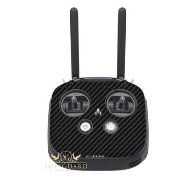 SopiGuard Skin for DJI FPV Remote Controller Front Panel Easy to Apply Vinyl Sticker (3M Carbon Black)