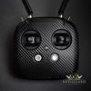 SopiGuard Skin for DJI FPV Remote Controller Front Panel Easy to Apply Vinyl Sticker (Carbon Black) view 2
