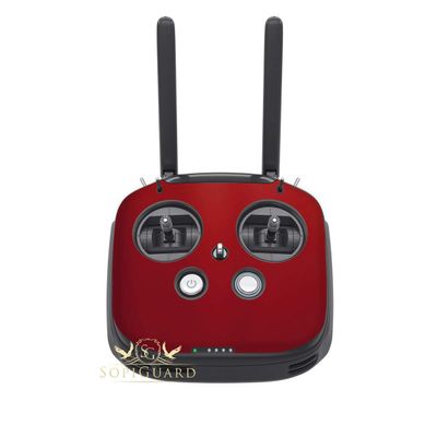 SopiGuard Skin for DJI FPV Remote Controller Front Panel Easy to Apply Vinyl Sticker (3M Satin Wine Red)