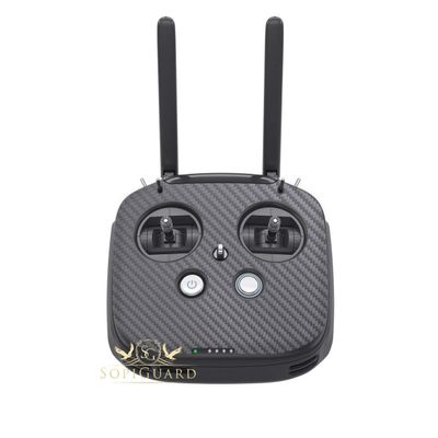 SopiGuard Skin for DJI FPV Remote Controller Front Panel Easy to Apply Vinyl Sticker (3M Carbon Gunmetal Gray)