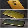 SopiGuard Skin for DJI FPV Remote Controller Front Panel Easy to Apply Vinyl Sticker (Gloss Fresh Spring Gold/Green) view 2