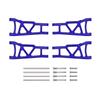 4Pcs Front&Rear Aluminum Suspension A-Arms Replacement of 3655x for RC Traxxas 1/10 Slash Stampede 4x4 4WD Rally XO-1 Option Hop Ups view 1