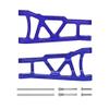 4Pcs Front&Rear Aluminum Suspension A-Arms Replacement of 3655x for RC Traxxas 1/10 Slash Stampede 4x4 4WD Rally XO-1 Option Hop Ups view 2