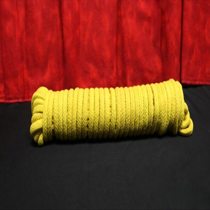 Cotton Rope (Yellow) 50 ft by Mr. Magic - Trick