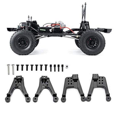 4Pcs Aluminum Front & Rear Shock Mount Lift for 1/10 Axial SCX10 SCX10 II 90046 RC Crawler