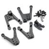 4Pcs Aluminum Front & Rear Shock Mount Lift for 1/10 Axial SCX10 SCX10 II 90046 RC Crawler view 4
