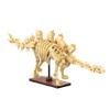CaDA Stegosaurus (297 Pieces) - C59012W - Skeleton of a Stegosaurus, Glow in the Dark view 3