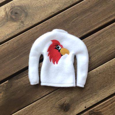cardinal Elf doll clothing