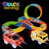 Track Cars Only Replacement Light Up Toy Cars with 5 Flashing LED Lights for Tracks Glow in the Dark, Flex Race Car Track Accessories Compatible with Most Car Tracks for Kids (3 Pack) with Screwdriver view 4