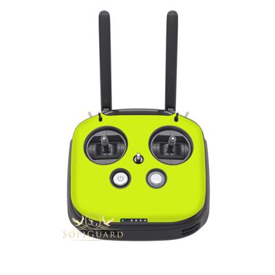 SopiGuard Skin for DJI FPV Remote Controller Front Panel Easy to Apply Vinyl Sticker (3M Neon Yellow)