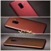 SopiGuard Skin for DJI FPV Remote Controller Front Panel Easy to Apply Vinyl Sticker (Gloss Rising Sun Red/Gold) view 2