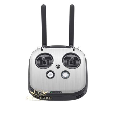 SopiGuard Skin for DJI FPV Remote Controller Front Panel Easy to Apply Vinyl Sticker (3M Brushed Silver)