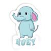 Huey Elephant Sticker (Large, 14x9.8 inch) view 1