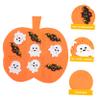 PRETYZOOM Halloween Felt Toe Game Pumpkin Board Games for Kids Halloween Harvest Party Decoration Games Supplies (5pcs Bats & 5pcs Ghosts) view 3