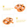 PRETYZOOM Halloween Felt Toe Game Pumpkin Board Games for Kids Halloween Harvest Party Decoration Games Supplies (5pcs Bats & 5pcs Ghosts) view 4