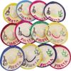 24 Mini Mexican Sombrero Fiesta, 3 inches Wide Mini Hats for Cinco De Mayo Party view 1