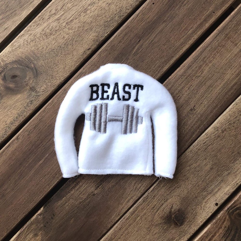 Beast mode Elf doll clothing