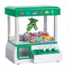 Claw Machine - Arcade Mini Toy Grabber Machine for Kids - Candy Machine- Retro Carnvial Music & Flashing Lights- Best Birthday Gift Game. Use Gumballs, Candy, Toys, or Small Prizes (Green) view 1