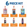 Elmer's Collection Slime Kit | Supplies Include Glow In The Dark Magical Liquid Slime Activator Metallic Magical Liquid Confetti Translucent Glue Metallic Glue Clear 6 Count view 3
