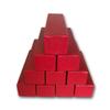 Guardhouse 9" Single Row Storage Box for 2" Paper and Plastic Coin Holders 10 Pack Red view 4