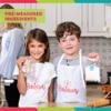 Baketivity Kids Baking Set, Meal Cooking Party Supply Kit for Teens, Real Fun Little Junior Chef Essential Kitchen Lessons, Includes Pre-Measured Ingredients (Baketivity Kit, Bagels) view 4