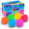 ArtCreativity Puffer Balls - Pack of 12 - Spiky, Soft and Squeeze Stress Relief Balls for Kids and Adults - Calming Sensory Balls for Autistic Children, Birthday Party Favors for Boys and Girls view 1