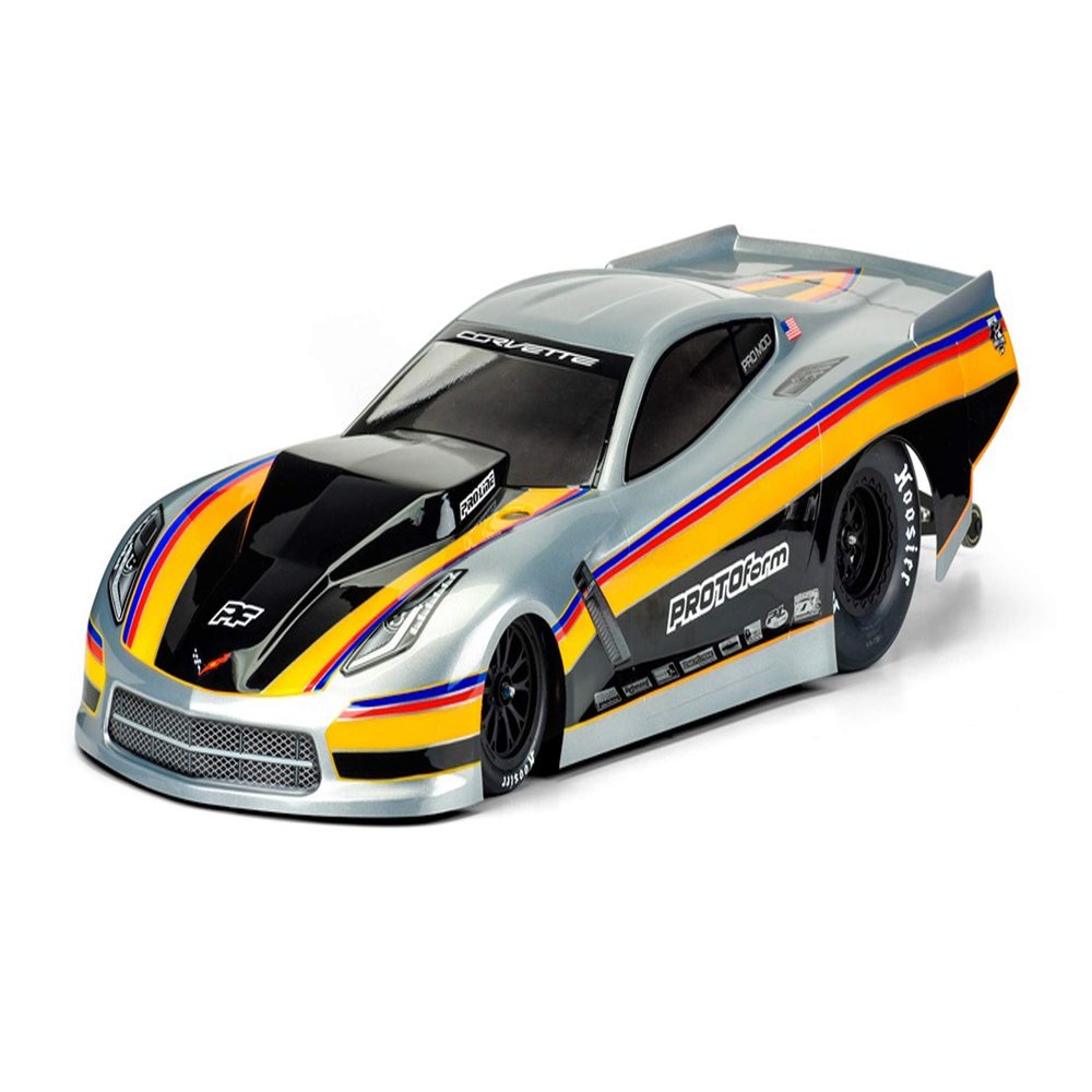 PROTOform Chevrolet Corvette C7 Pro-Mod Clr Body-Slash 2 Wheel Drive PRM157140 Car/Truck Bodies Wings & Decals