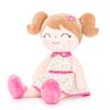 Gloveleya Baby Girl Gift  Strawberry Pink Plush Doll with Gift Box, Soft First Baby Doll for Toddler Girls, Birthday Present, Baby Shower & Holiday Keepsake view 4
