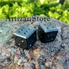 ARTIZANSTORE Six Sided dice, Hand Forged. Hand Forged Steel dice, Pair. view 1