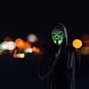 OceanWings Halloween Mask LED Light up Costumes Scary Mask for Party Supplies Favor(Green) view 4