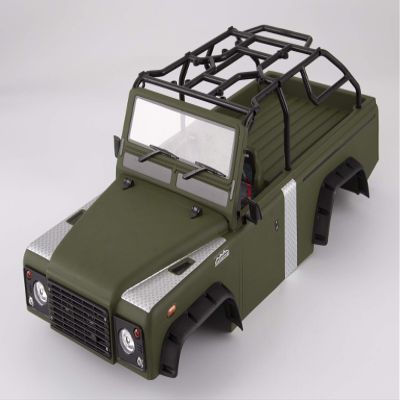 Marauder_ Finished Body Matte Military Green (Painted) Light Buckets Assembled Fit for Axial SCX10 & SCX10_Chassis