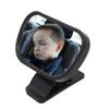 Car Baby Mirror,Back Seat Baby Mirror,360 Degree Adjustable Rear View Baby Car Seat Mirror,View Baby on Back Seat,with Clip and Suction Cup,Black 1 Pack view 1
