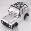 Marauder_ Finished Body Silver (Painted) Light Buckets Assembled Fit for Axial SCX10 & SCX10_Chassis view 1