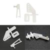 10 PCS 0.047x10.24" Steel Pushrods And 10 PCS Nylon 0.79x0.43" Lock on Control Horns 4 Holes for RC Airplane Model Aircraft DIY Parts view 3