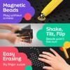 AYNAT FUN Magnetic Drawing Board for Toddlers & Kids - Toddler Doodle & Sketch Toys, Includes Magnet Stylus Pen and Beads for Girls & Boys, Travel & Car Ride Activities view 4