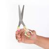 VIBRANZ-LAB Modern Multicolor Floral Craft Scissors, 8" Heavy Duty, Sharp Blades, Comfort-Grip, Ambidextrous, 1 Count view 3