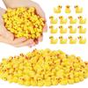 YsesoAi 100Pcs Mini Resin Ducks, Tiny Ducks Figurines Bulk for Miniature Dollhouse Decor Accessories Garden Aquarium Potted DIY Ornament Party Toys view 1