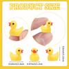 YsesoAi 100Pcs Mini Resin Ducks, Tiny Ducks Figurines Bulk for Miniature Dollhouse Decor Accessories Garden Aquarium Potted DIY Ornament Party Toys view 2