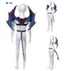Anntool Dragon Costume Kids Boys Girls 3Pcs Dragon Mask, Wing and Tail Set Halloween Cosplay Props Pretend Party Dinosaur Costume Set, Purple view 4