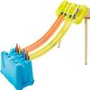 Hot Wheels Toy Car Track Builder Playset, Multi-Lane Speed Box, 18 Component Parts with Storage & 2 1:64 Scale Vehicles view 1