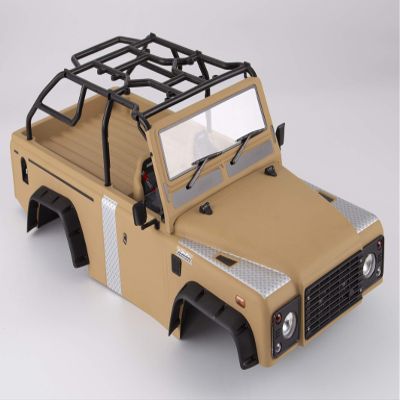 Marauder_ Finished Body Matte Military Desert (Painted) Light Buckets Assembled Fit for Axial SCX10 & SCX10_Chassis