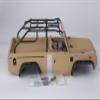 Marauder_ Finished Body Matte Military Desert (Painted) Light Buckets Assembled Fit for Axial SCX10 & SCX10_Chassis view 4