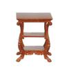 Melody Jane Dolls Houses Dollhouse American Side Table Walnut JBM Miniature Living Room Furniture view 1